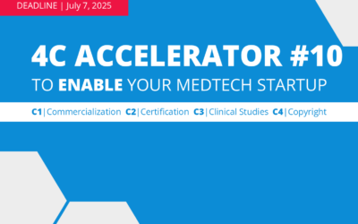 4C ACCELERATOR #10 TO ENABLE YOUR MEDICAL STARTUP